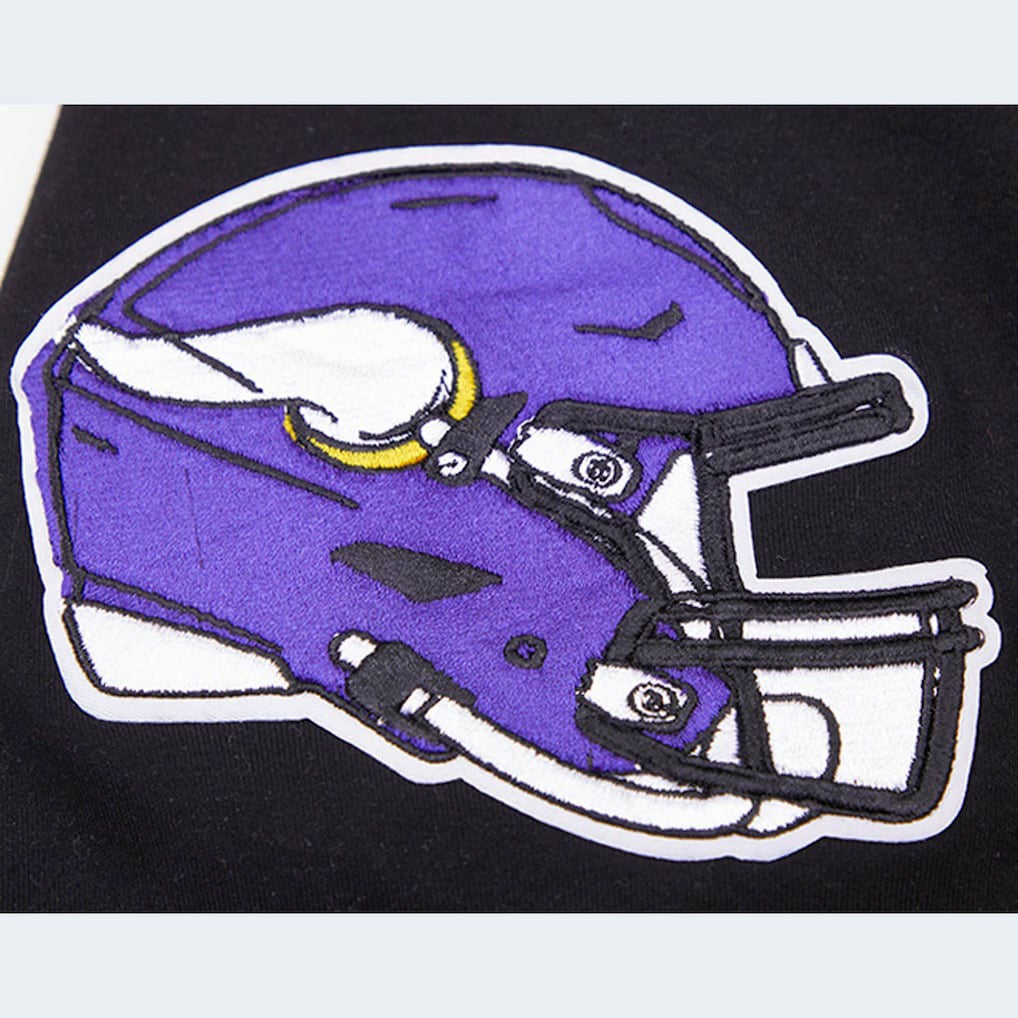 Justin Jefferson  Pro Standard Player Name & Number Hoodie T-Shirt - Minnesota Vikings