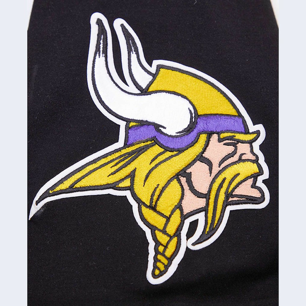 Justin Jefferson  Pro Standard Player Name & Number Hoodie T-Shirt - Minnesota Vikings