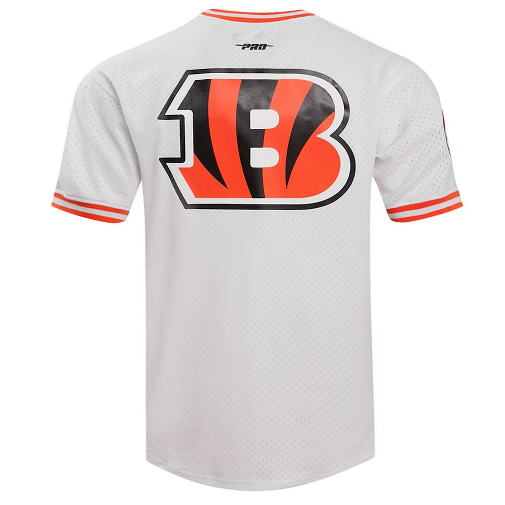 Joe Burrow  Pro Standard Player Name & Number Mesh T-Shirt - Cincinnati Bengals