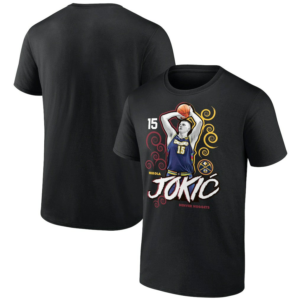 NBA Nikola Jokic Denver Nuggets Competitor T-Shirt sale