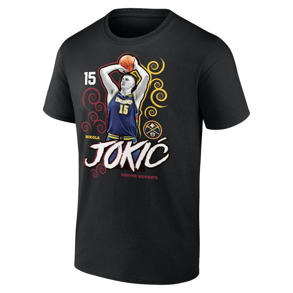 NBA Nikola Jokic Denver Nuggets Competitor T-Shirt sale