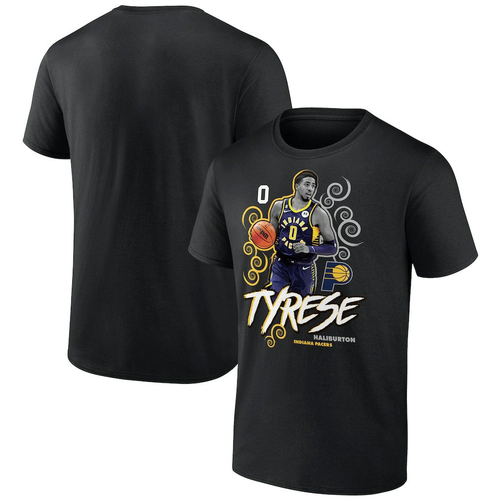 NBA Tyrese Haliburton Indiana Pacers Competitor T-Shirt