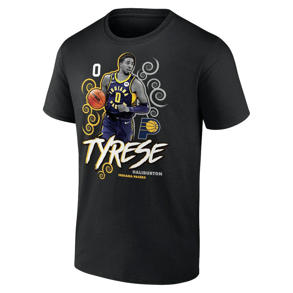 NBA Tyrese Haliburton Indiana Pacers Competitor T-Shirt
