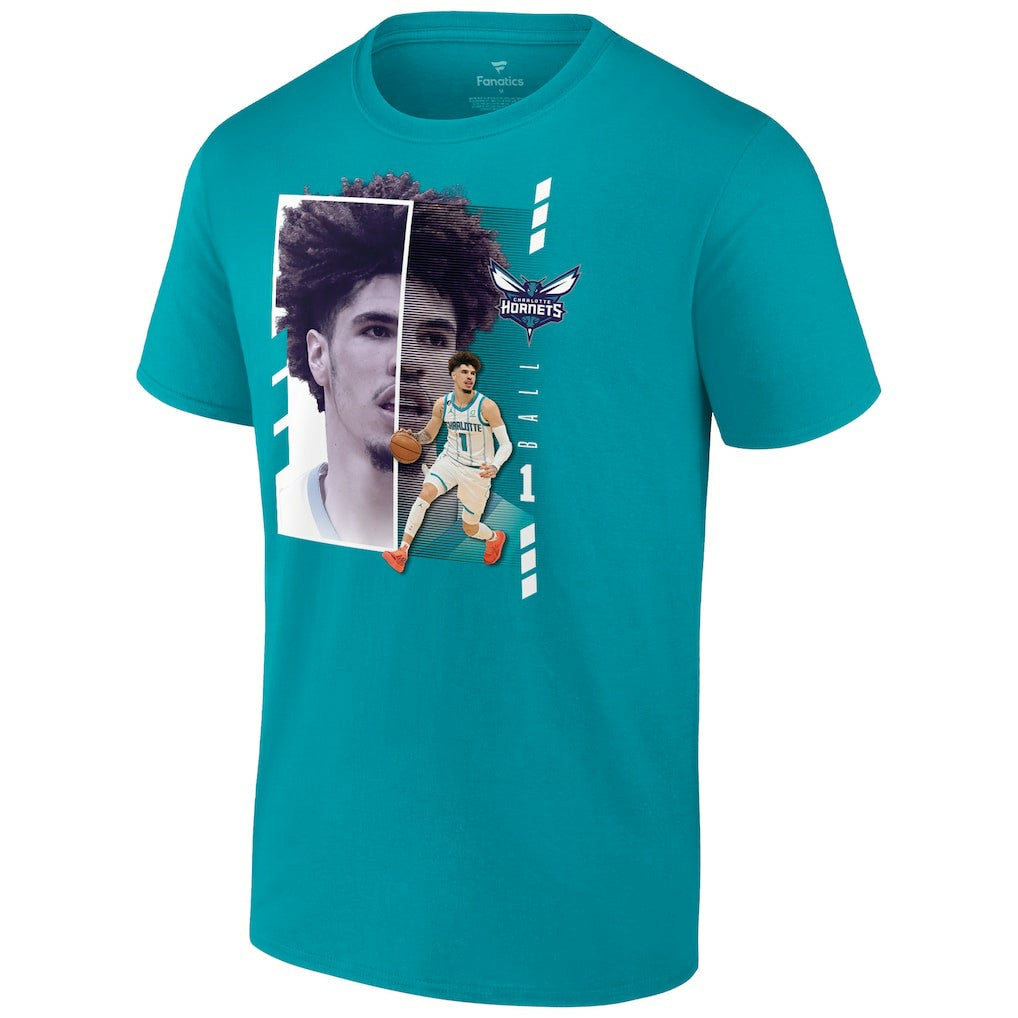 NBA LaMelo Ball Charlotte Hornets Jump Pass T-Shirt