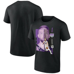 NBA Domantas Sabonis Sacramento Kings Jump Pass T-Shirt