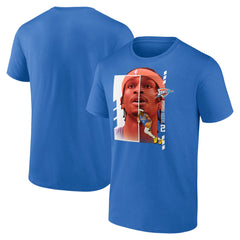NBA Shai Gilgeous-Alexander Oklahoma City Thunder Player Name & Number Jump Pass T-shirt