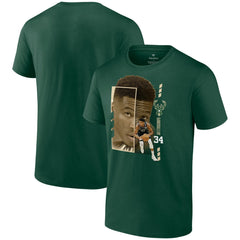 NBA Giannis Antetokounmpo Milwaukee Bucks Jump Pass T-Shirt