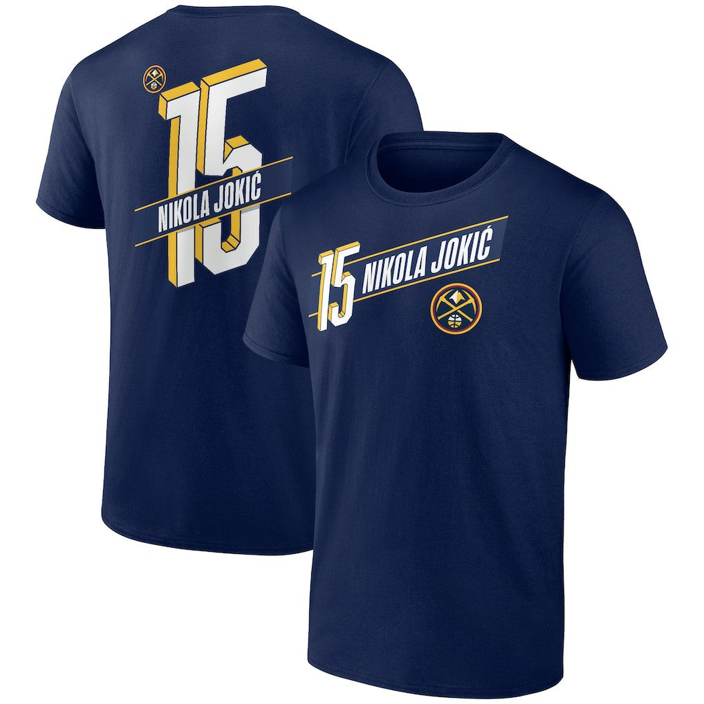NBA Nikola Jokic Denver Nuggets Full-Court Press Name & Number T-Shirt sale