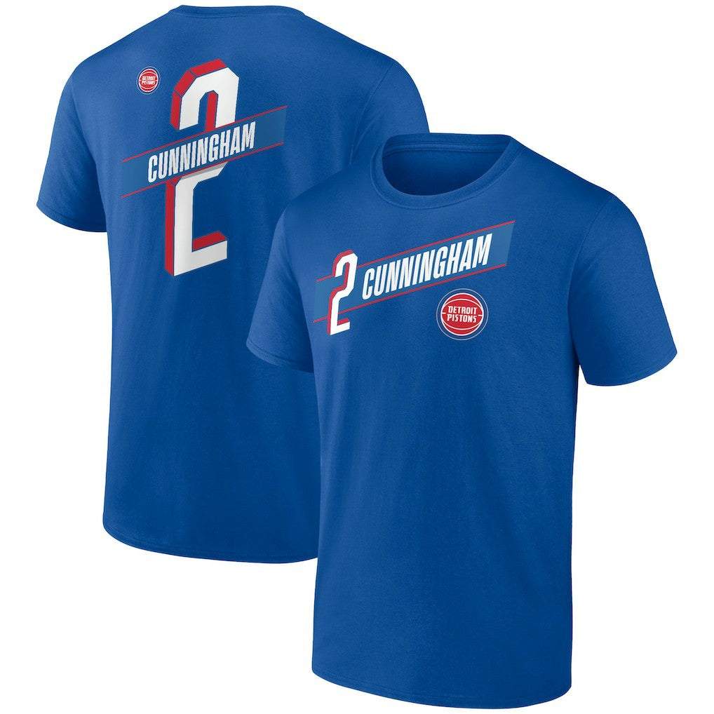 NBA Cade Cunningham Detroit Pistons Full-Court Press Name & Number T-Shirt sale
