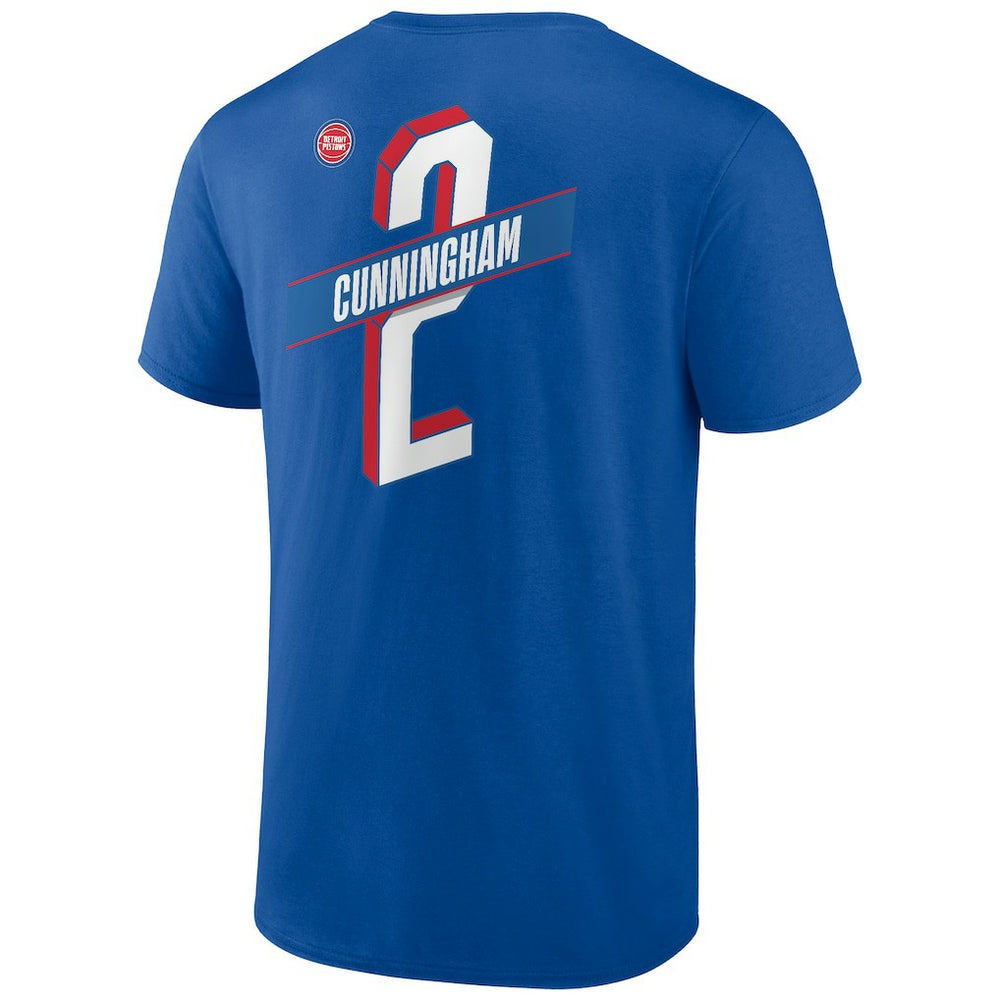 NBA Cade Cunningham Detroit Pistons Full-Court Press Name & Number T-Shirt sale