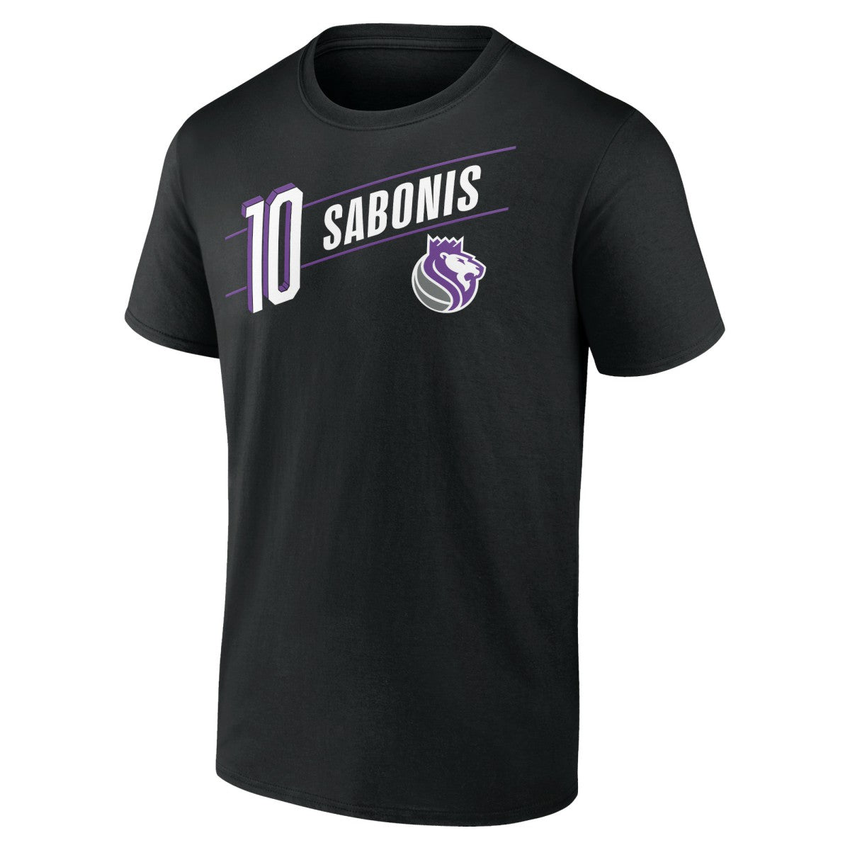 NBA Domantas Sabonis Sacramento Kings Full-Court Press Name & Number T-Shirt