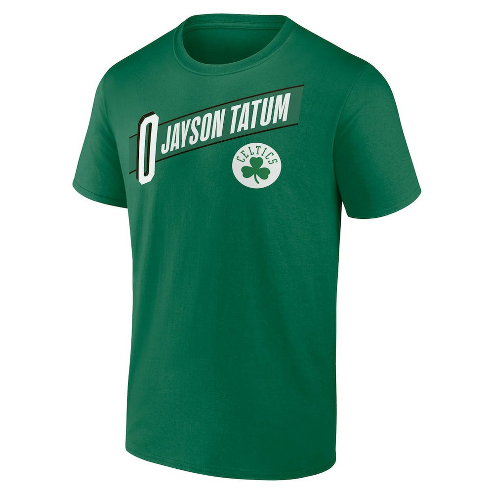 NBA Jayson Tatum Boston Celtics Full-Court Press Name & Number T-Shirt