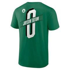 NBA Jayson Tatum Boston Celtics Full-Court Press Name & Number T-Shirt