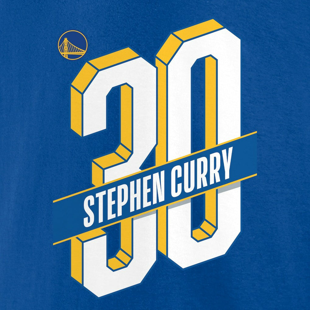 NBA Stephen Curry Golden State Warriors Full-Court Press Name & Number T-Shirt sale