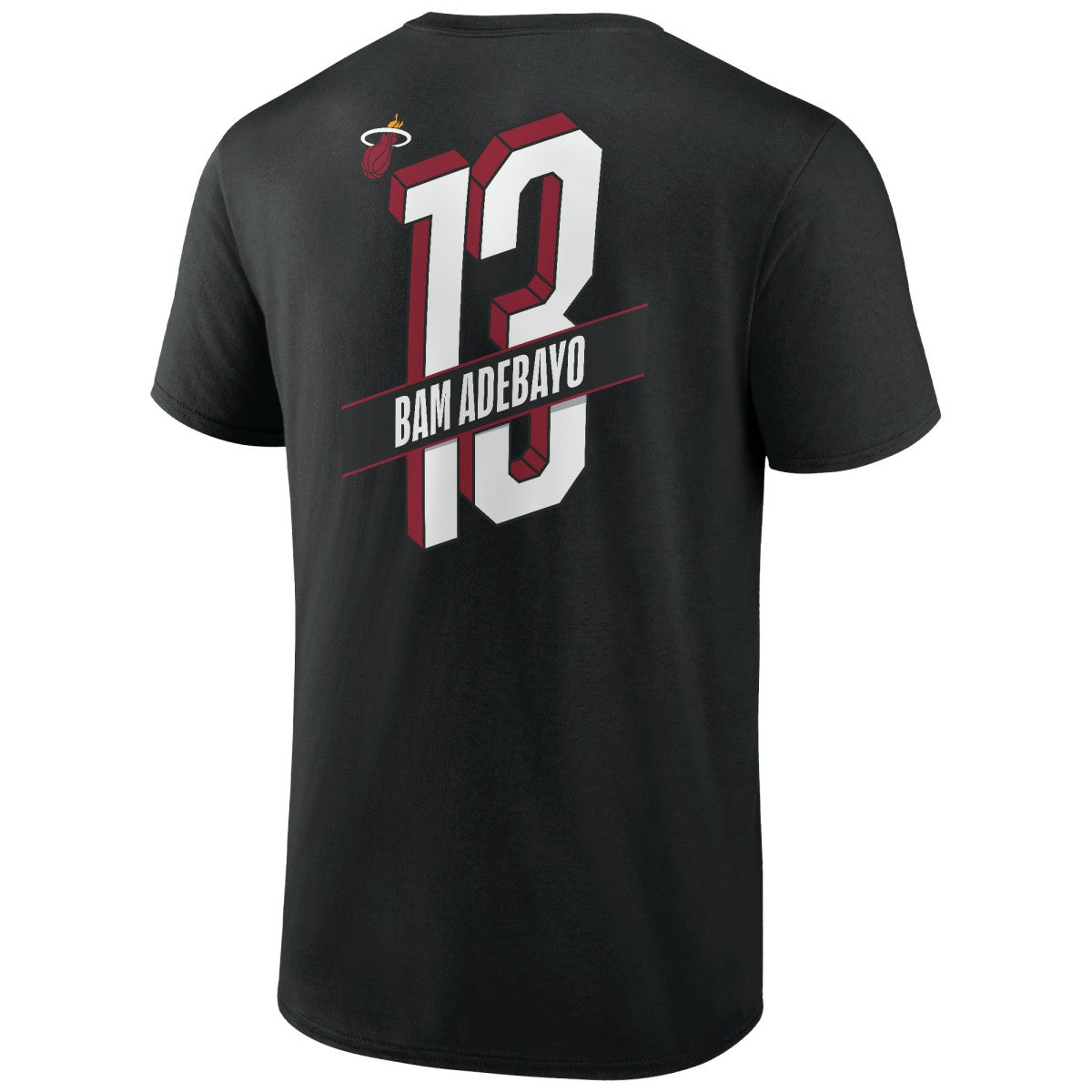 NBA Bam Adebayo Miami Heat Full-Court Press Name & Number T-Shirt