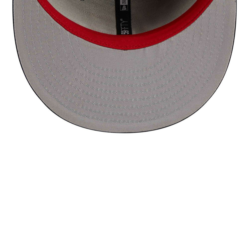 USMNT New Era Text 59FIFTY Fitted Hat - New Era Navy