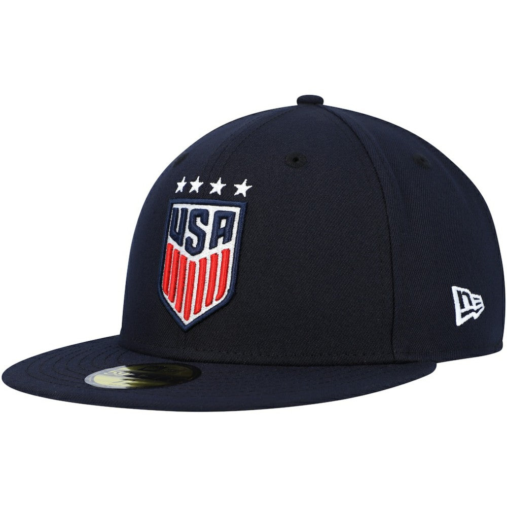 USWNT New Era Team Basic 59FIFTY Fitted Hat - New Era Navy
