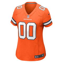 Women's Alternate Custom Game Jersey - Denver Broncos