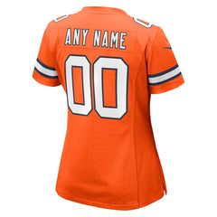 Women's Alternate Custom Game Jersey - Denver Broncos