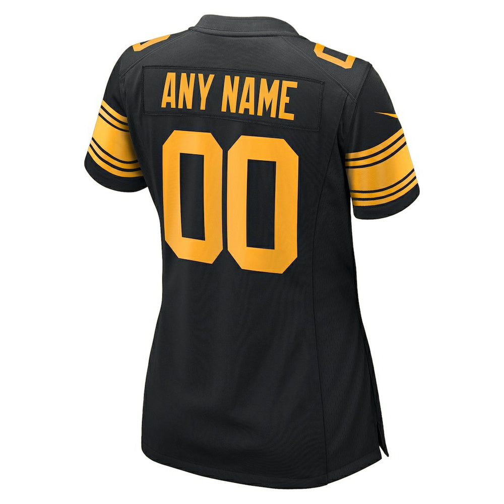 Women's Alternate Custom Game Jersey - Pittsburgh Steelers