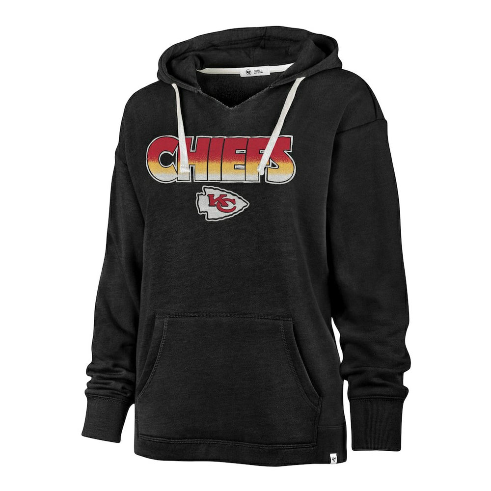 '47 Women's Color Rise Kennedy Pullover Hoodie - Kansas City Chiefs
