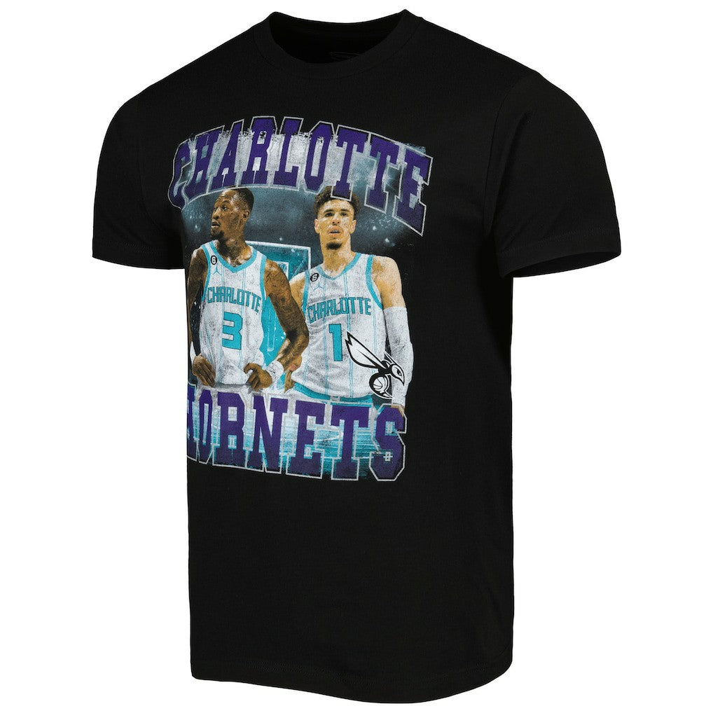 NBA LaMelo Ball & Terry Rozier Charlotte Hornets Stadium Essentials Unisex Player Duo T-Shirt