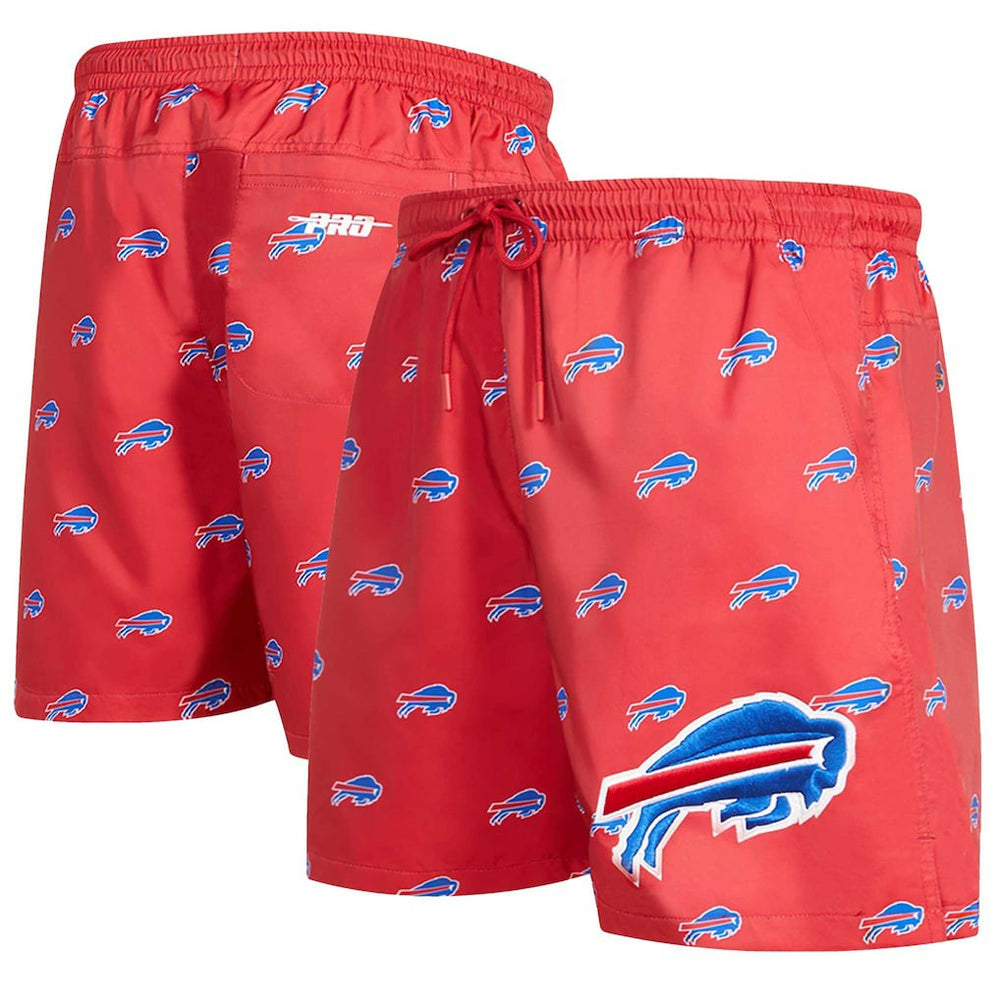Pro Standard Allover Print Mini Logo Shorts - Buffalo Bills