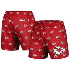 Pro Standard Allover Print Mini Logo Shorts - Kansas City Chiefs