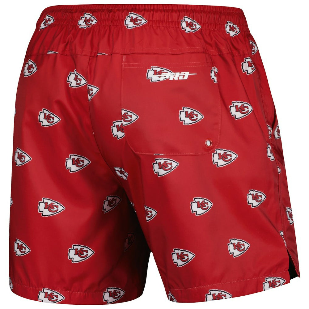 Pro Standard Allover Print Mini Logo Shorts - Kansas City Chiefs