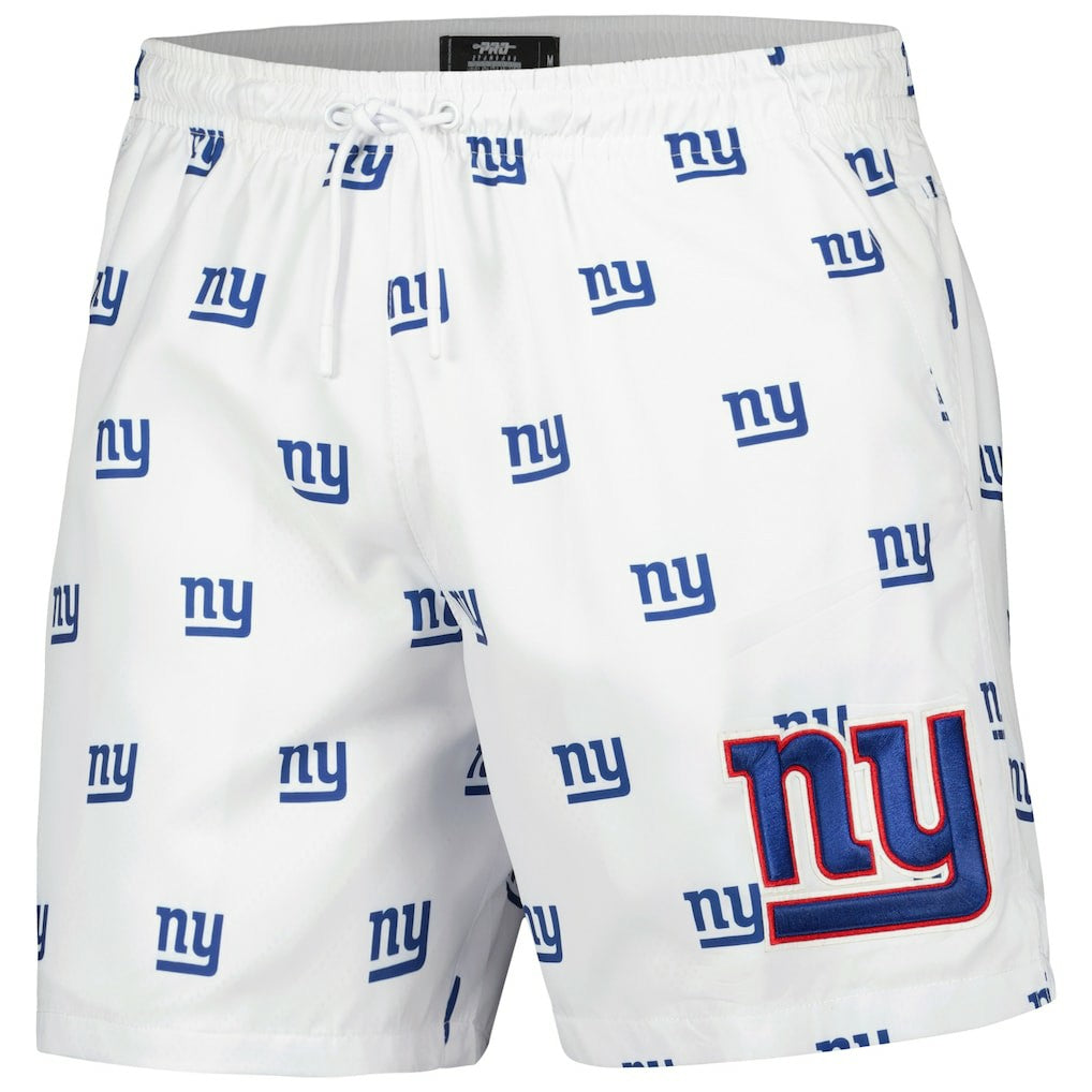 Pro Standard Allover Print Mini Logo Shorts - New York Giants