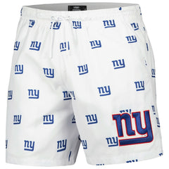 Pro Standard Allover Print Mini Logo Shorts - New York Giants