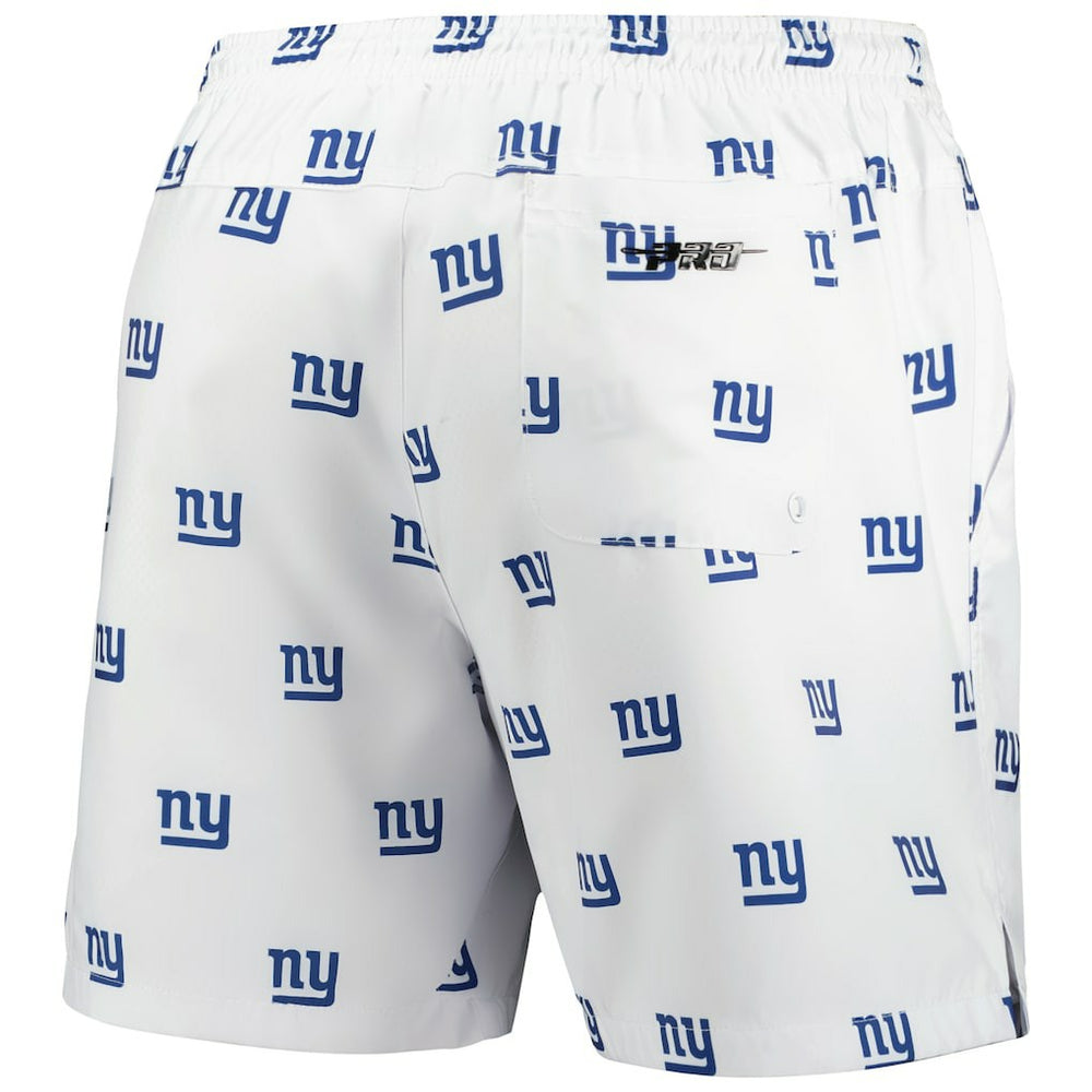 Pro Standard Allover Print Mini Logo Shorts - New York Giants