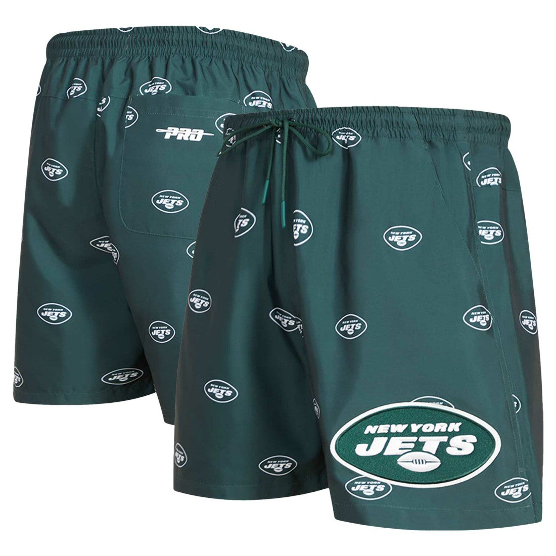 Pro Standard Allover Print Mini Logo Shorts - New York Jets
