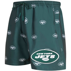 Pro Standard Allover Print Mini Logo Shorts - New York Jets