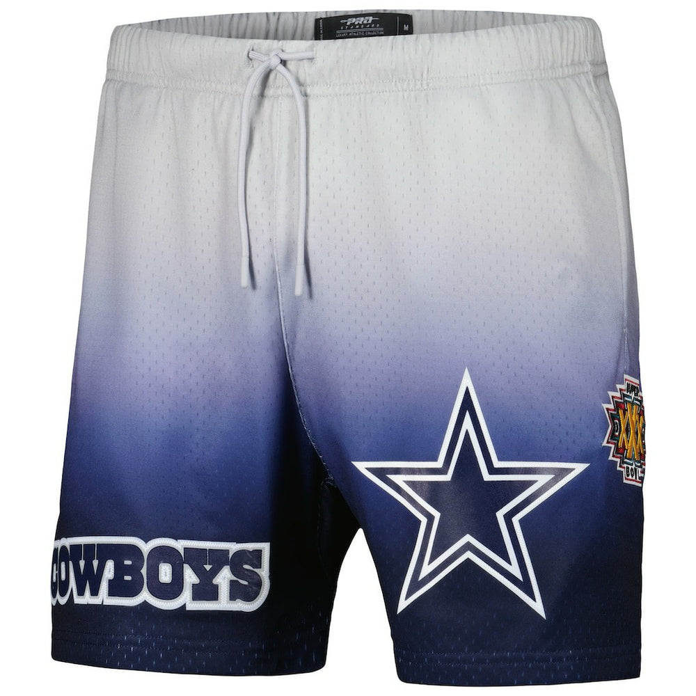 Pro Standard Ombre Mesh Shorts - Dallas Cowboys