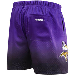 Pro Standard Ombre Mesh Shorts - Minnesota Vikings