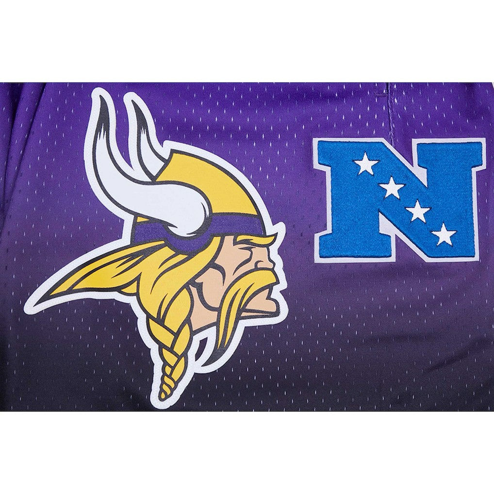 Pro Standard Ombre Mesh Shorts - Minnesota Vikings