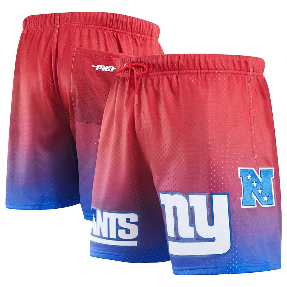 Pro Standard Ombre Mesh Shorts - New York Giants