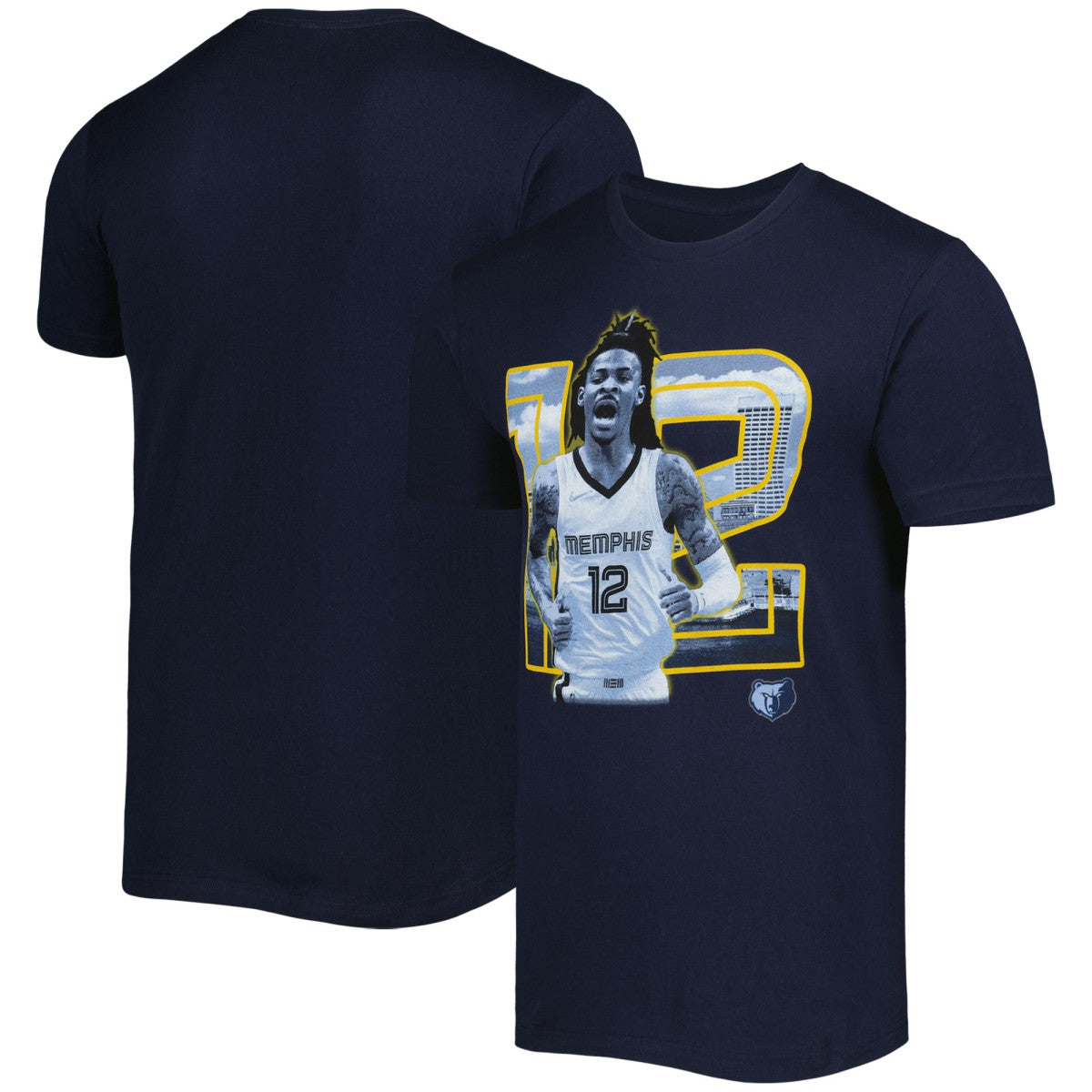NBA Ja Morant Memphis Grizzlies Stadium Essentials Unisex Player Skyline T-Shirt