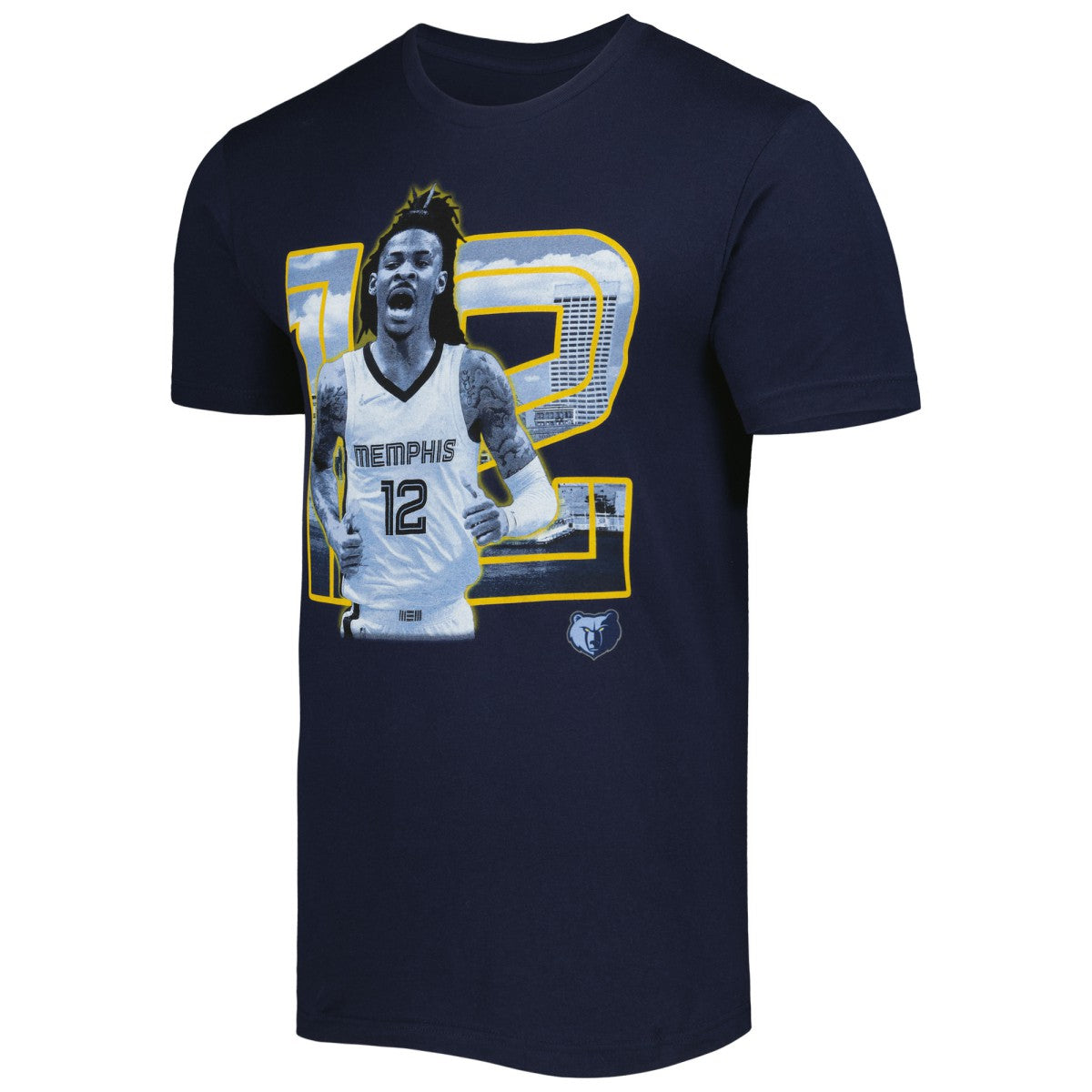 NBA Ja Morant Memphis Grizzlies Stadium Essentials Unisex Player Skyline T-Shirt