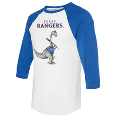 MLB Texas Rangers Tiny Turnip Women's Bronto 3/4-Sleeve Raglan T-Shirt