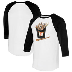 MLB San Francisco Giants Tiny Turnip Women's Hot Bats 3/4-Sleeve Raglan T-Shirt