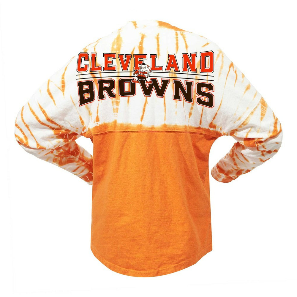 Women's Vintage Bamboo Spirit Jersey Long Sleeve T-Shirt - Cleveland Browns