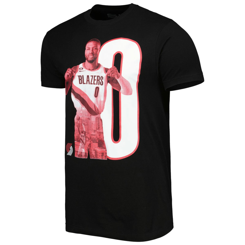 NBA Damian Lillard Portland Trail Blazers Stadium Essentials Player Metro T-Shirt