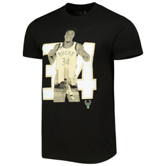 NBA Giannis Antetokounmpo Milwaukee Bucks Stadium Essentials Player Metro T-Shirt