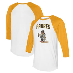 MLB San Diego Padres Tiny Turnip Women's Kate 3/4-Sleeve Raglan T-Shirt