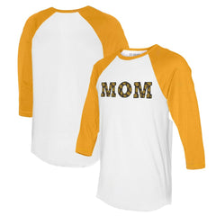 MLB San Diego Padres Tiny Turnip Women's Logo Mom 3/4-Sleeve Raglan T-Shirt