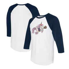 MLB Minnesota Twins Tiny Turnip Unisex Unicorn 3/4-Sleeve Raglan T-Shirt