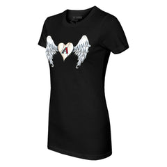 MLB Arizona Diamondbacks Tiny Turnip Women's Angel Wings T-Shirt