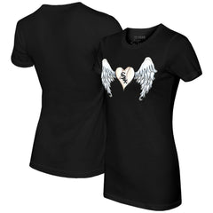 MLB Chicago White Sox Tiny Turnip Women's Angel Wings T-Shirt